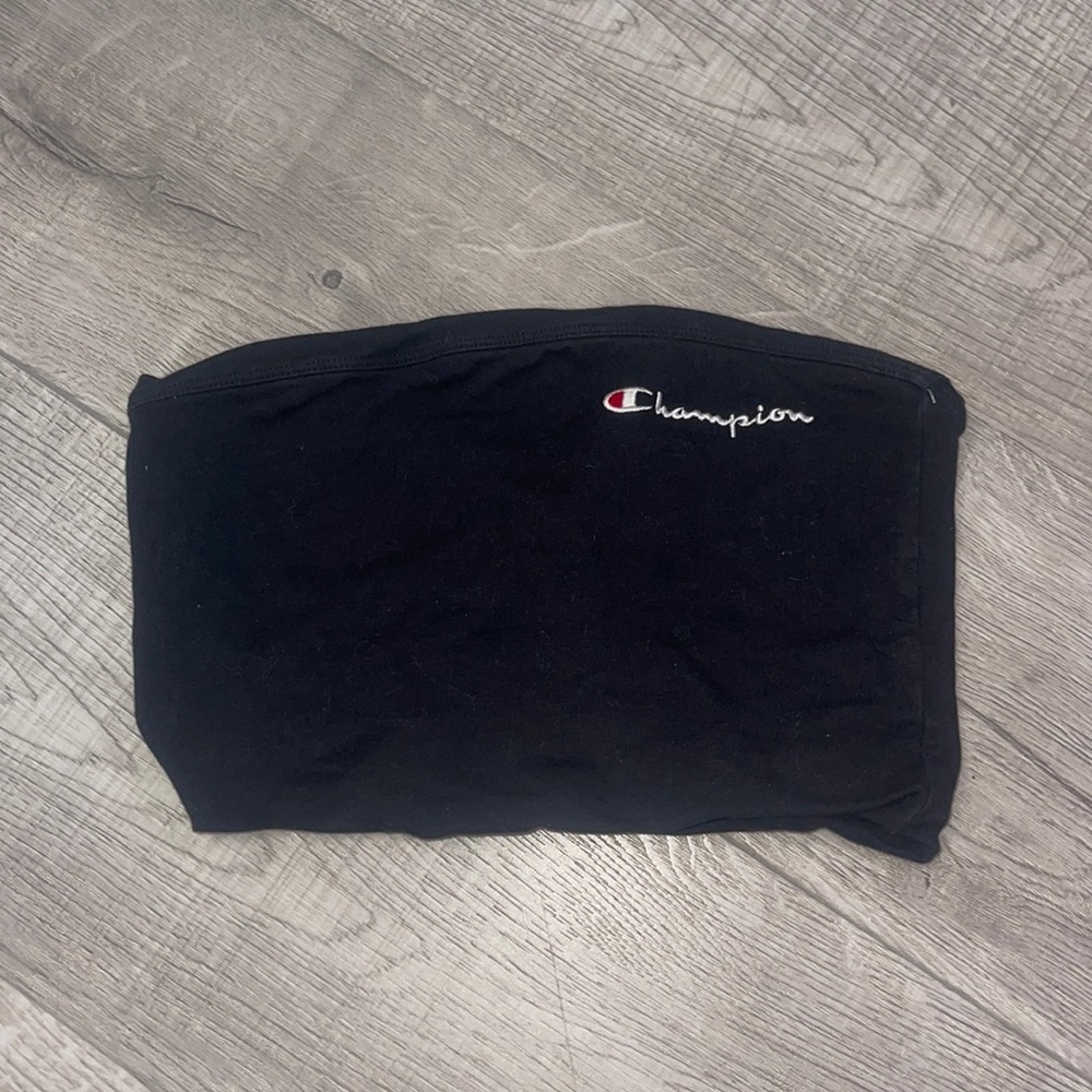 Champion cropped tube top